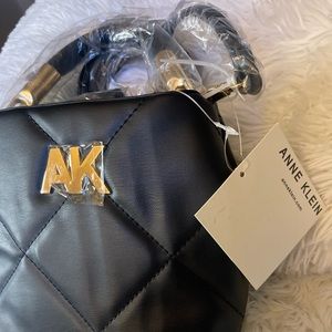 Anne Klein Quilted Smooth crossbody